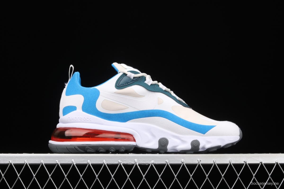 NIKE Air Max 270React new high-frequency mesh hollowing out function half-palm air cushion running shoes DA2400-800