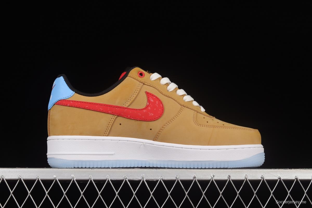 NIKE Air Force 1'07 Low Satellite low-top casual sneakers DQ7628-200