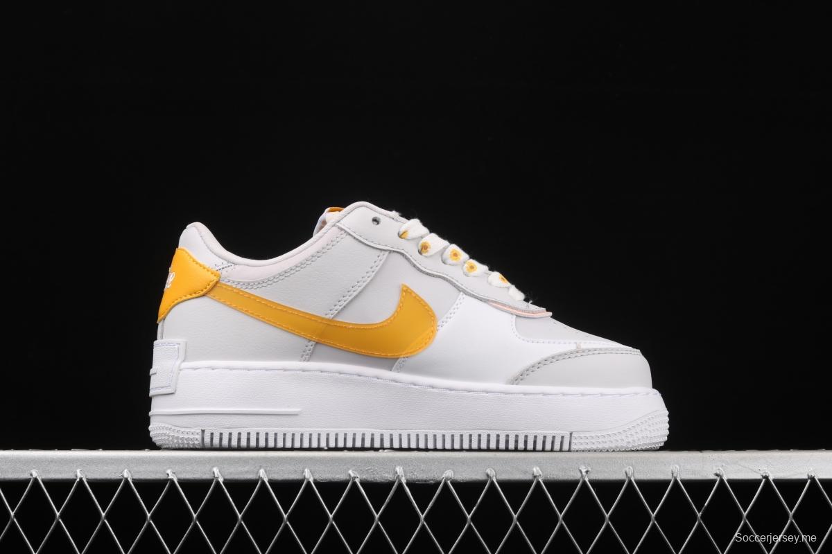 NIKE Air Force 1 ShAdidasow light weight heightened low-top 100-board shoes CQ9503-001