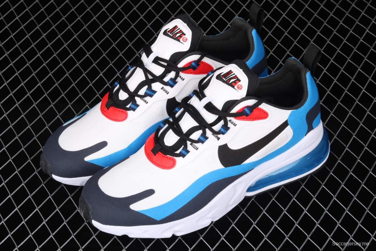 NIKE Air Max 270React new high-frequency mesh hollowing out function half-palm air cushion running shoes DA2400-100