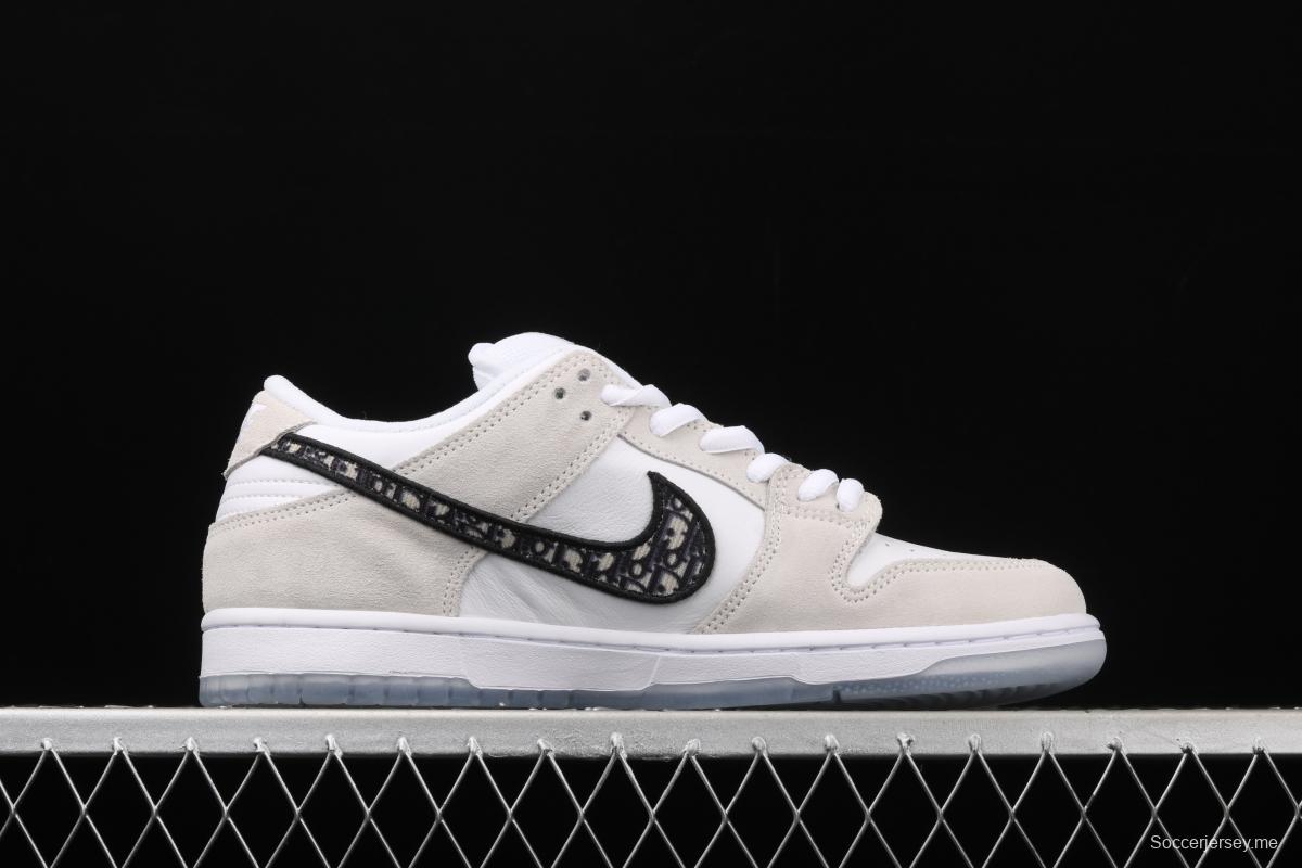 DIOR x NIKE SB DUNK Low joint style low-top casual board shoes CT5058-002