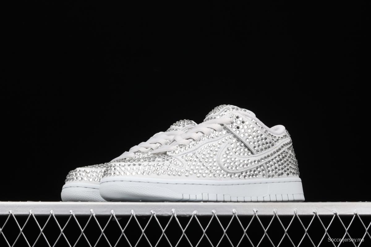 Cactus Plant Flea Market x NIKE DUNK Low co-authored white low-top skateboard shoes CZ2670-001