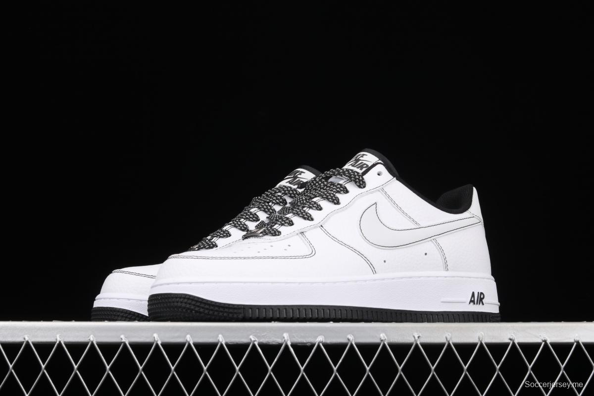 NIKE Air Force 1 Low white gray low-top casual board shoes CN2896-104