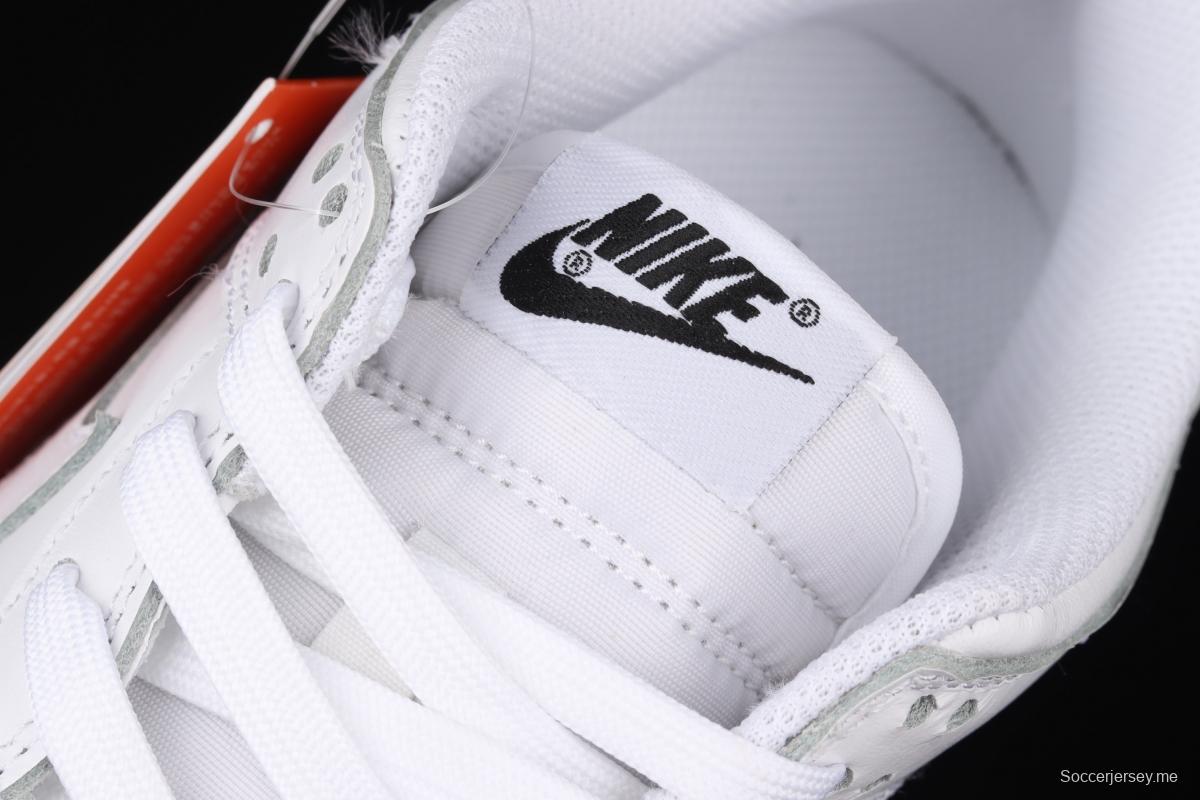 NIKE SB DUNK Low Prm pure white color SB buckle rebound fashion leisure board shoes DD1503-109