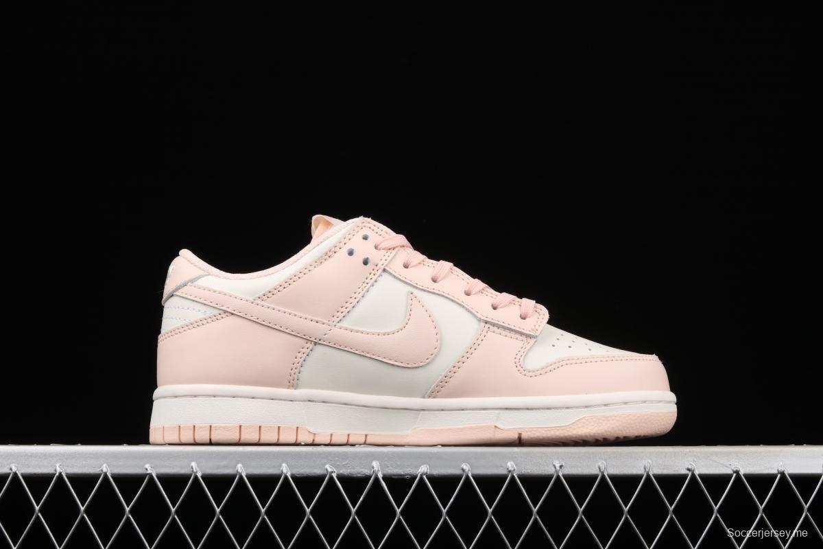 NIKE SB DUNK Low Orange Pearl Slam Dunk Series Cherry Blossom Pink Pearl low-side leisure sports skateboard shoes DD1503-102