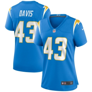 Women's Michael Davis Powder Blue Player Limited Team Jersey