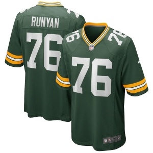 Men's Jon Runyan Green Player Limited Team Jersey