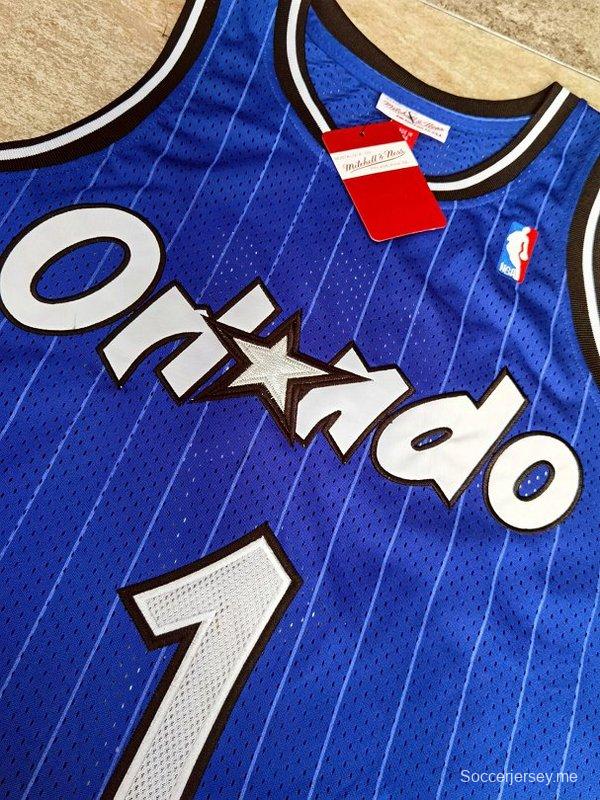 Men's Tracy McGrady Blue Retro Classic Team Jersey