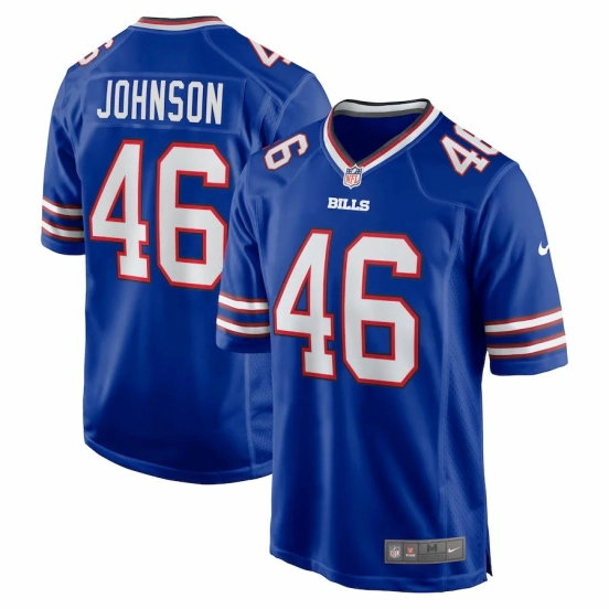 Men's Jaquan Johnson Royal Player Limited Team Jersey