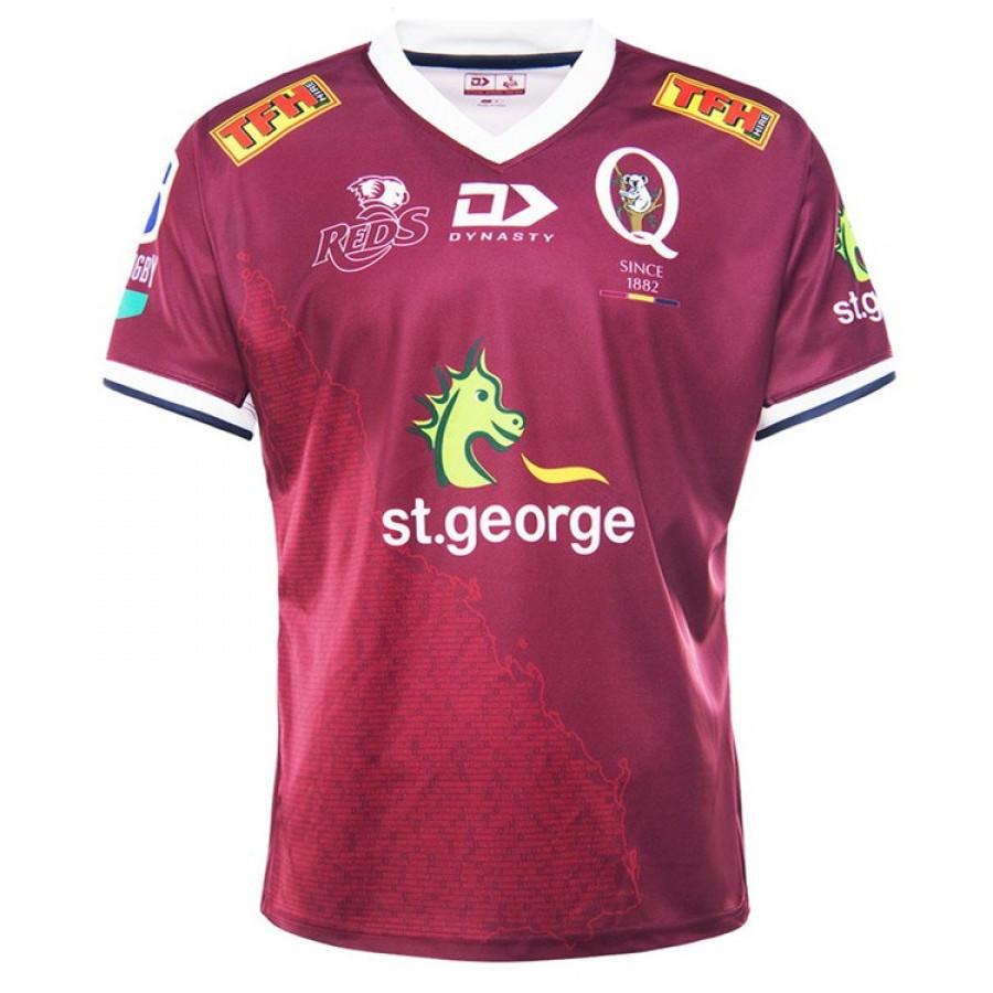 Queensland Reds 2021 Men's Home Rugby Jersey