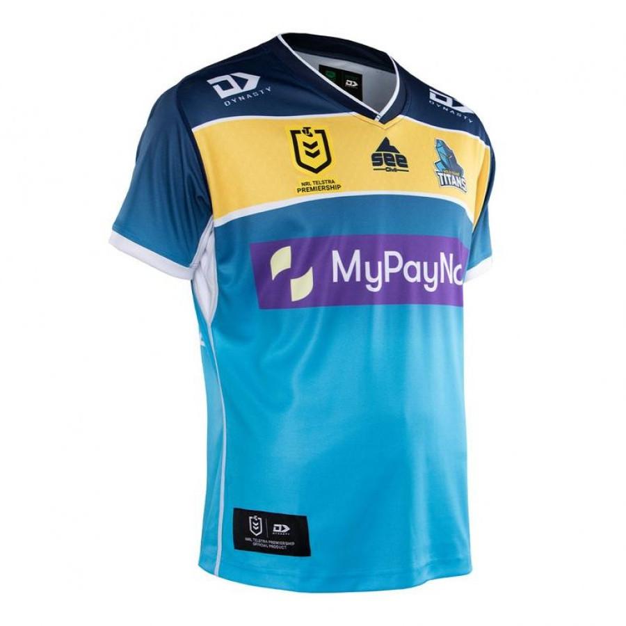 Gold Coast Titans 2022 Men's Home Rugby Jersey