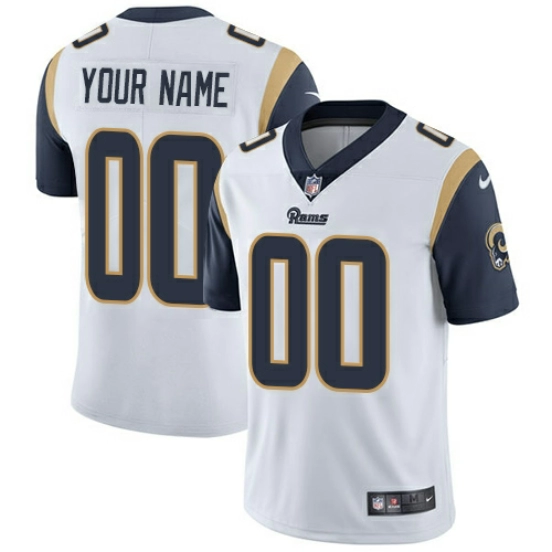Youth White Custom Game Team Jersey