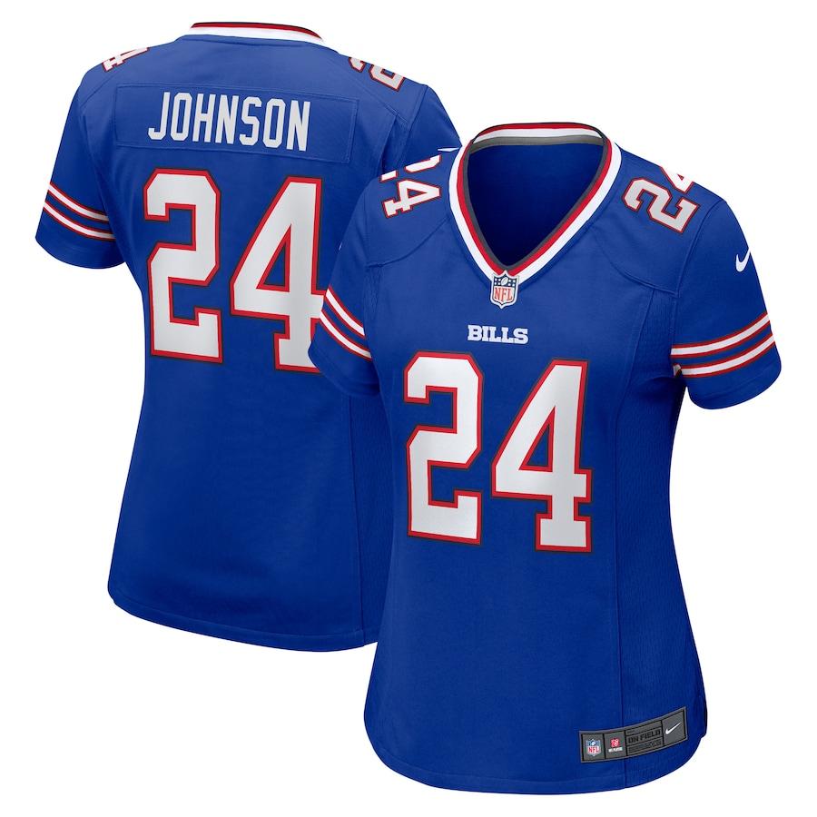 Women's Taron Johnson Royal Player Limited Team Jersey