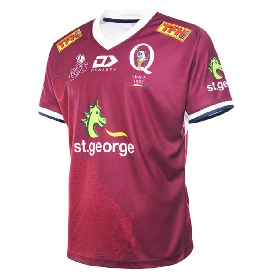 Queensland Reds 2021 Men's Home Rugby Jersey