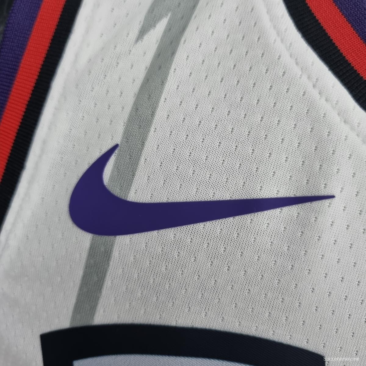 قميص فريق تورونتو رابتورز تورونتو رابتورز فافليت #23 أبيض من دوري كرة السلة الأمريكي للمحترفين
