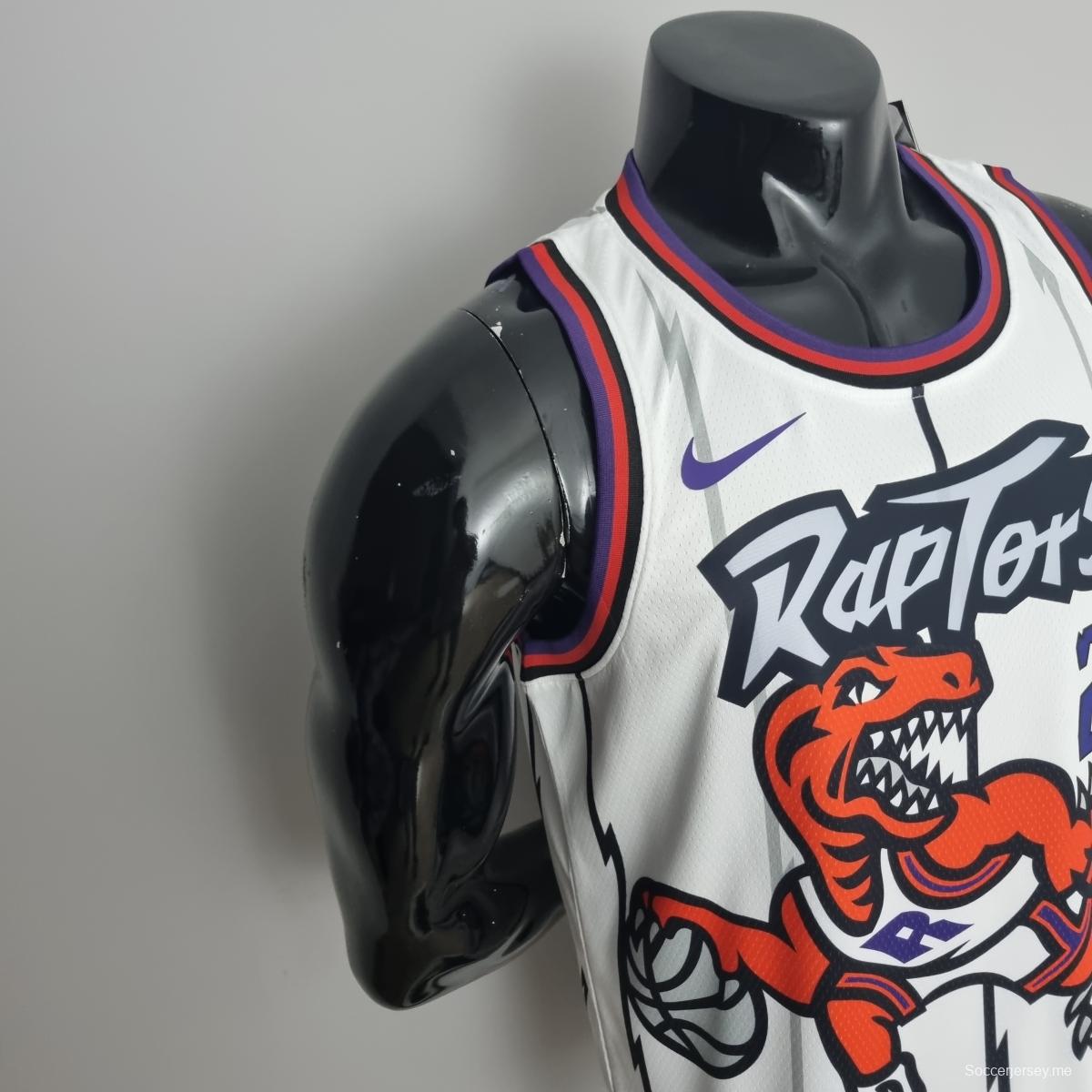 قميص فريق تورونتو رابتورز تورونتو رابتورز فافليت #23 أبيض من دوري كرة السلة الأمريكي للمحترفين
