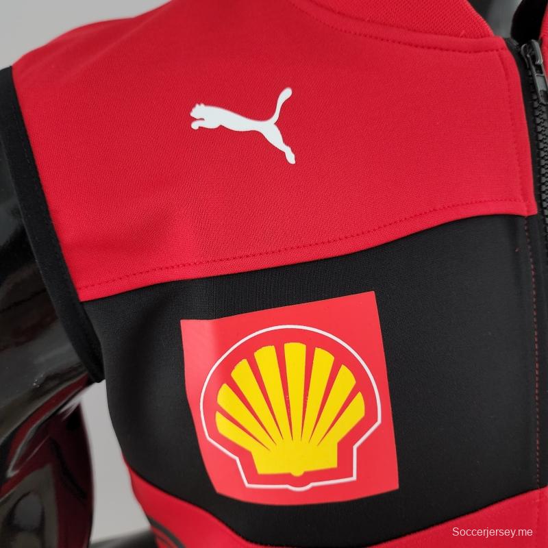 2022 فيراري فورمولا 1 فيراري سترة حمراء #0002
