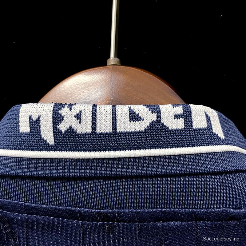 قميص فريق وست هام آيرون مايدن لكرة القدم الأساسي ريترو 1999
