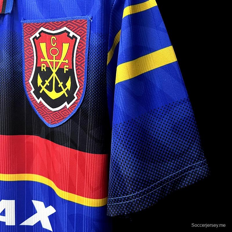 قميص فريق فلامنجو فلامنجو الثالث لكرة القدم ريترو 1995
