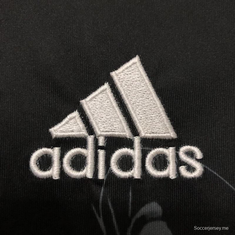 قميص كرة قدم ريترو 14/15 ريال مدريد الثالث دراجون أسود اللون أسود اللون
