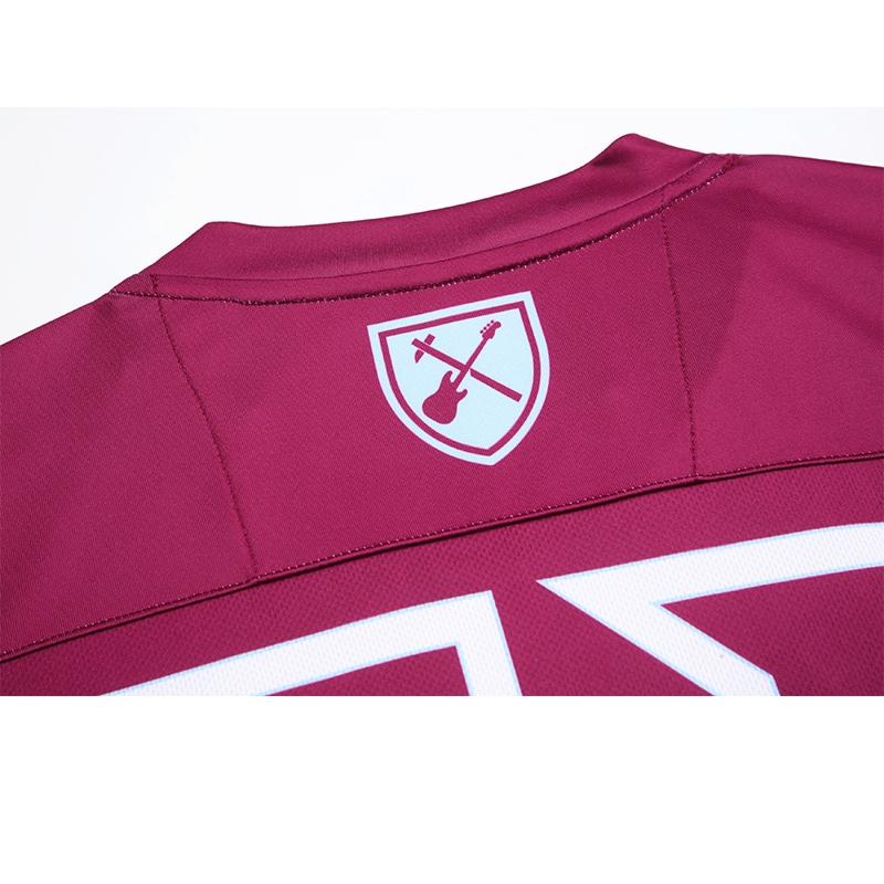 ريترو 22/23 آيرون مايدن إكس ويست هام نبيذ/قميص أزرق
