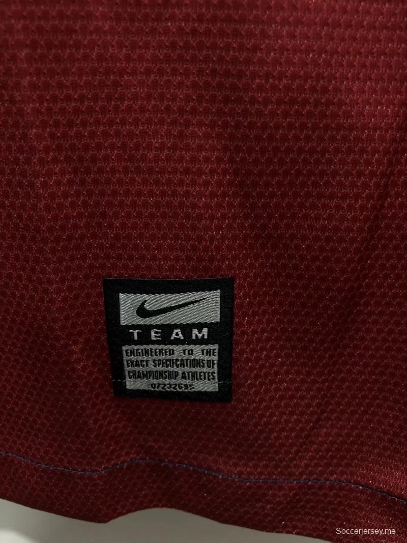 قميص برشلونة القديم 08/09 08/09 نسخة برشلونة أبطال أوروبا لكرة القدم على أرضه
