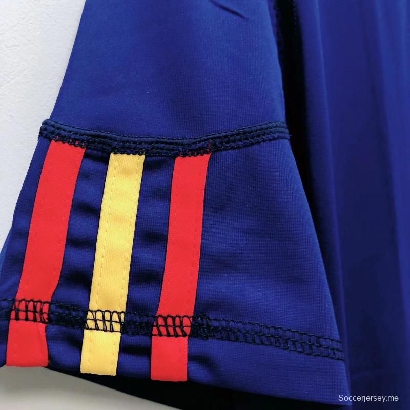 قميص كرة القدم الإسباني 2010 ريترو 2010 أسبانيا سوكرز
