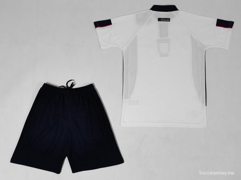 قميص منتخب إنجلترا 1998 ريترو للأطفال 1998
