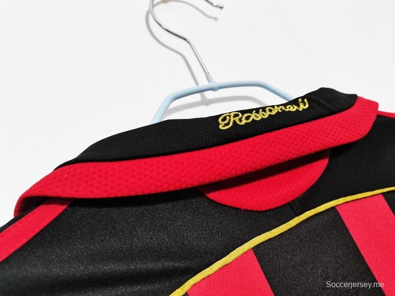 قميص فريق إيه سي ميلان 2006/2007 الرجعية لكرة القدم الأساسية
