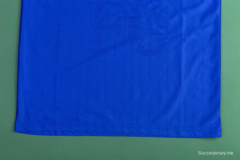 قميص تشيلسي 95/97 ريترو 95/97 لكرة القدم الأساسي
