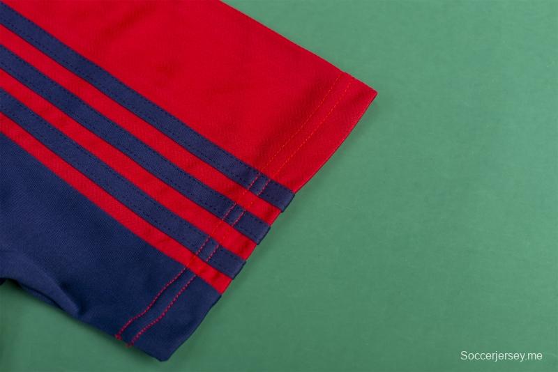 قميص كرة القدم الإسباني القديم 1998 ريترو 1998
