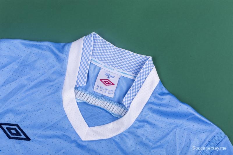 قميص كرة القدم الأساسي لمانشستر سيتي 11/12 ريترو 11/12
