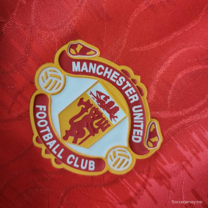 قميص فريق مانشستر يونايتد القديم 90/92 ريترو 90/92

