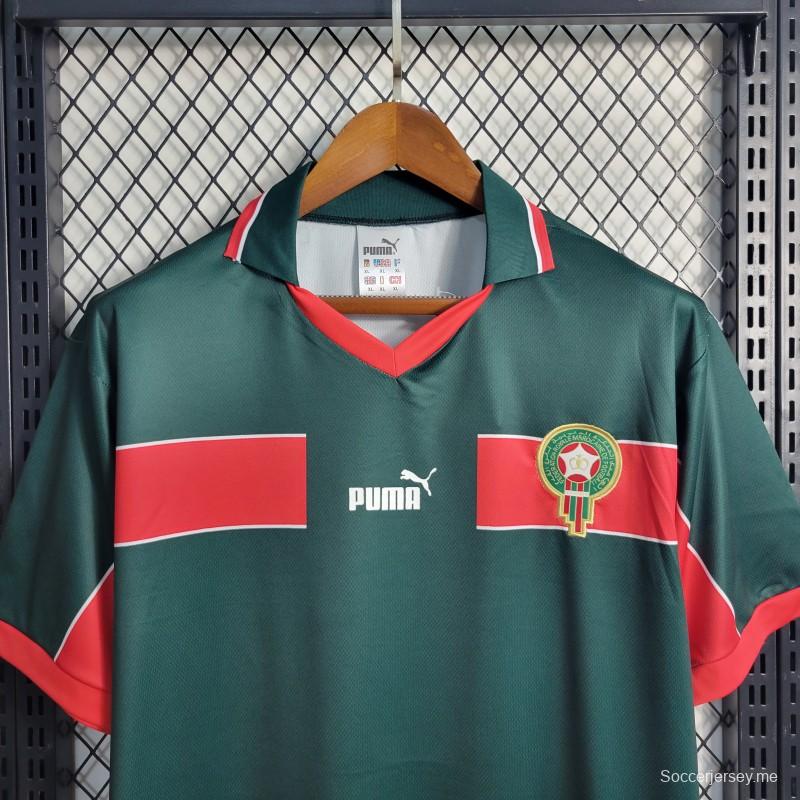 قميص المنتخب المغربي لكرة القدم الأساسي عتيق 1998
