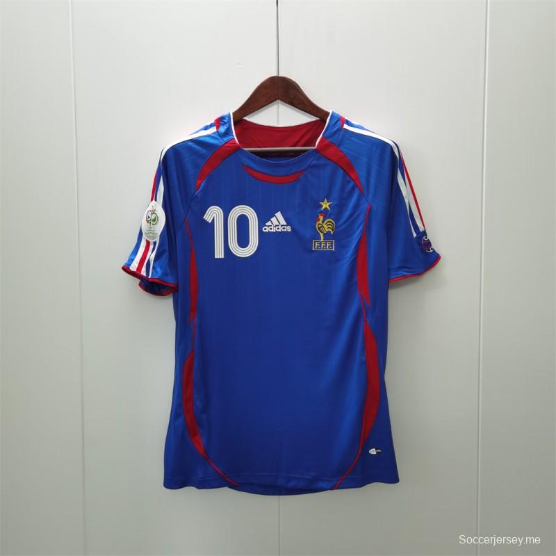 قميص منتخب فرنسا 2006 ريترو 2006
