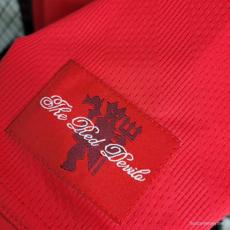 قميص مانشستر يونايتد القديم 07-08 ريترو 07-08 قميص مانشستر يونايتد الرئيسي في الدوري الإنجليزي الممتاز
