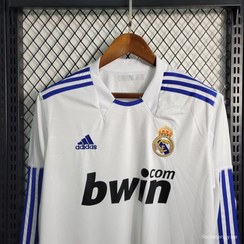 قميص ريترو بأكمام طويلة 10-11 ريال مدريد بأكمام طويلة
