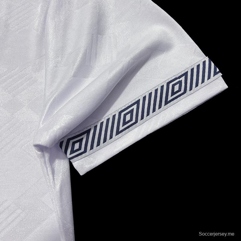 قميص منتخب إنجلترا لكرة القدم الأساسي ريترو 1990
