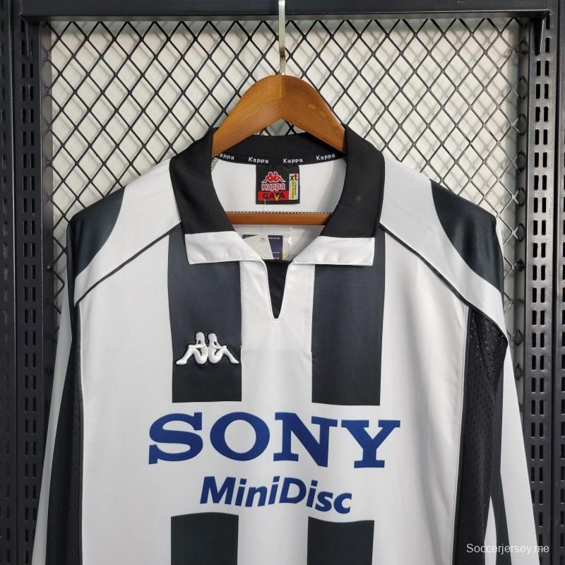 قميص ريترو بأكمام طويلة 1997-1998 يوفنتوس هوم جيرسي
