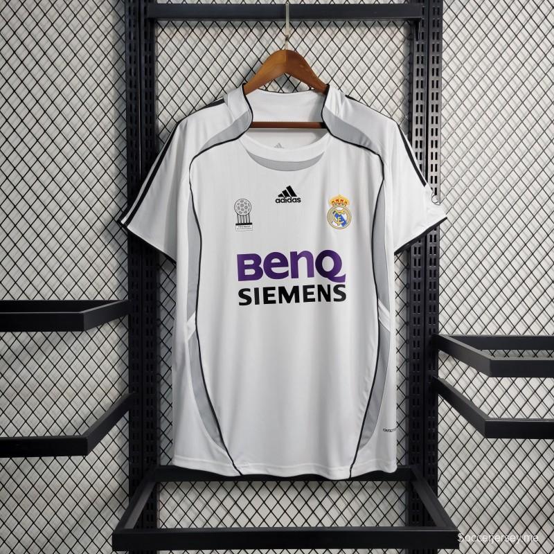قميص ريترو 06/07 ريال مدريد عتيق

