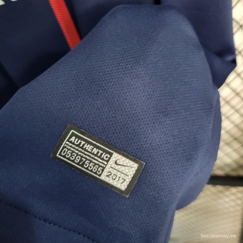 القميص الرئيسي لباريس سان جيرمان 17-18 ريترو
