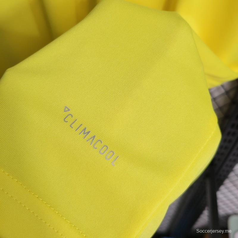 قميص فلامنجو فلامنجو الثالث الأصفر القديم 17-18
