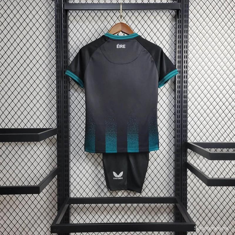 2023 كيدز أيرلندا 2023 قميص أيرلندي أسود
