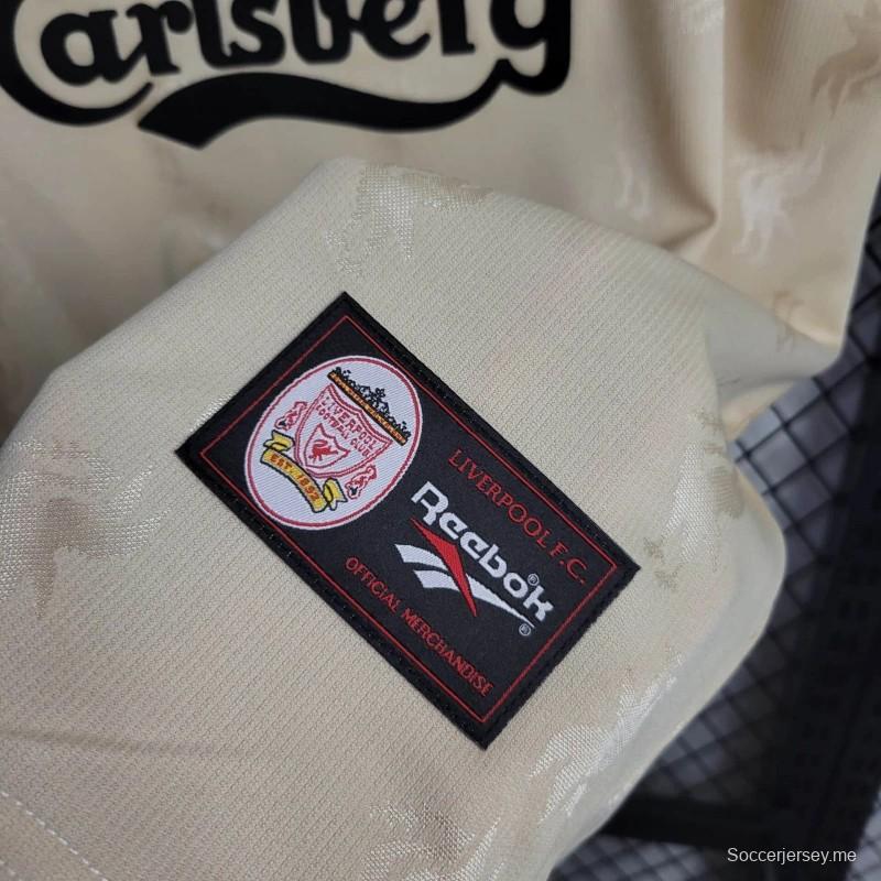 قميص فريق ليفربول 1996/1996/96 ريترو خارج الديار
