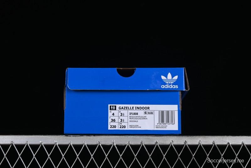 Adidas Originals Gazelle Indoor Retro Casual Anti-Slip Low-Top Sneakers - IF1808