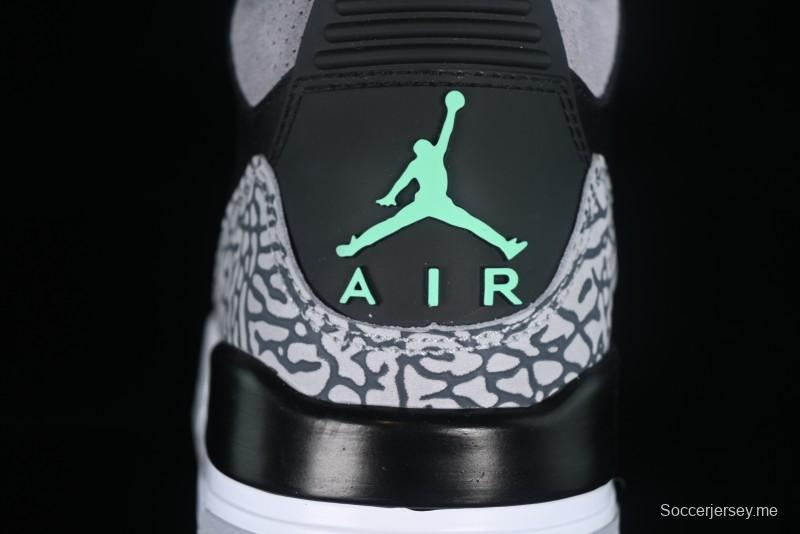 طيران اير جوردان 3 "جرين جلو" AJ3
