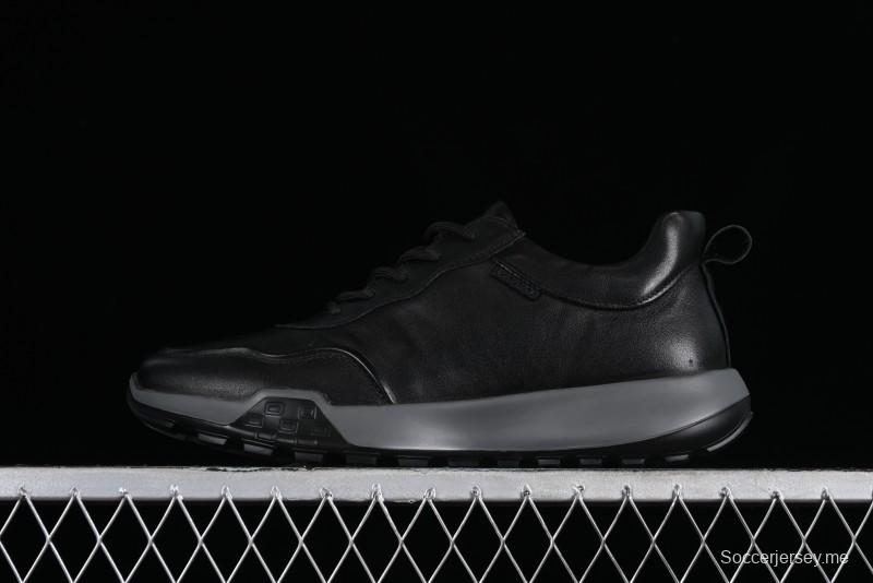 Ecco Pure Color Block Slip-Resistant耐磨耐磨运动鞋 41522801001