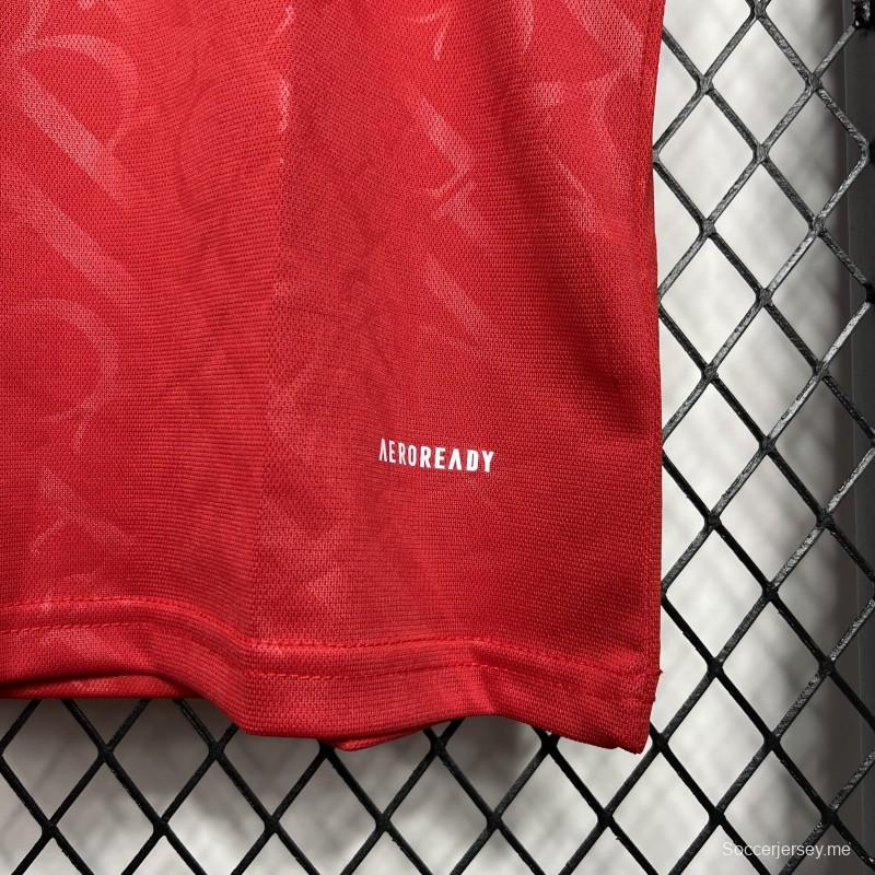 24/25 قميص ريال مدريد الأحمر 24/25
