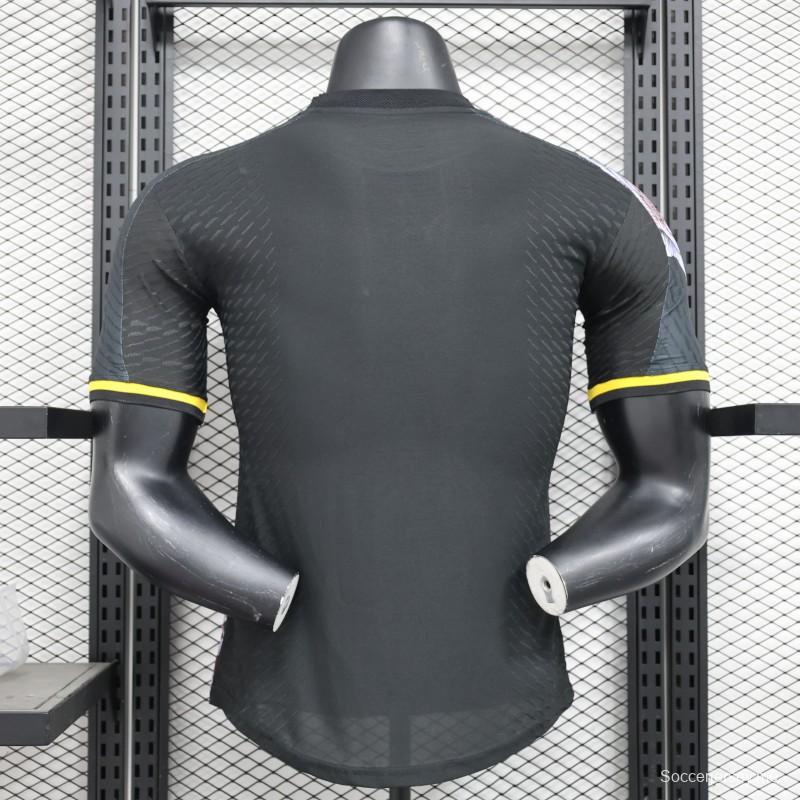 إصدار اللاعب 2024 ريال مدريد × Y3 قميص خاص أسود خاص 2024 ريال مدريد × Y3
