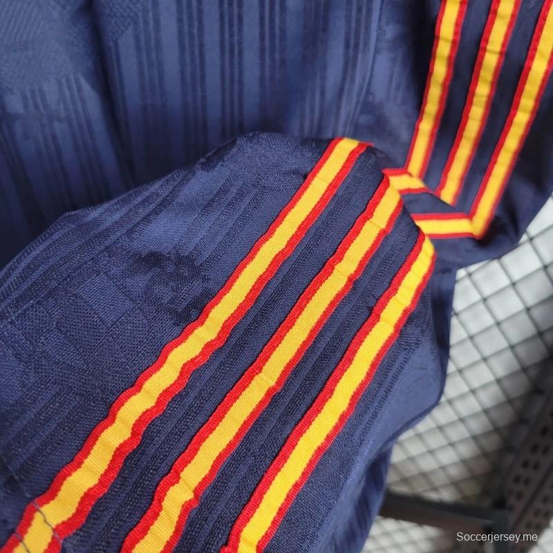 قميص منتخب إسبانيا 1996 ريترو 1996 خارج الديار
